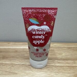 Bath & Body Works Winter Candy Apple Exfoliating Glow Body Scrub 8 fl oz Sealed